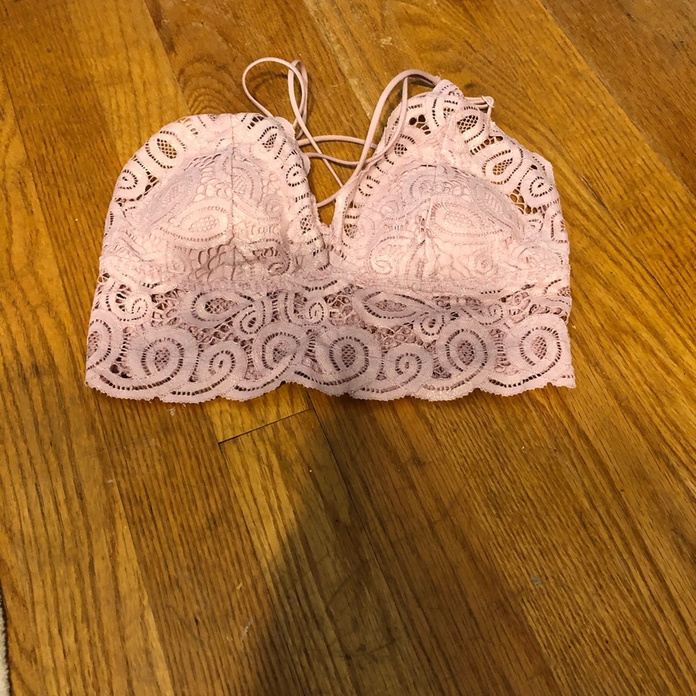 A bra and a T-shirt